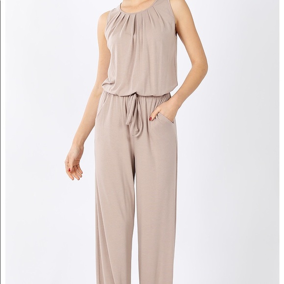 Stay Home Ultra Comfort Lounge Jumpsuit - Picture 10 of 12